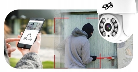 Obrotowa kamera WiFi 4MP TUYA Smart z auto-trackingiem IP66