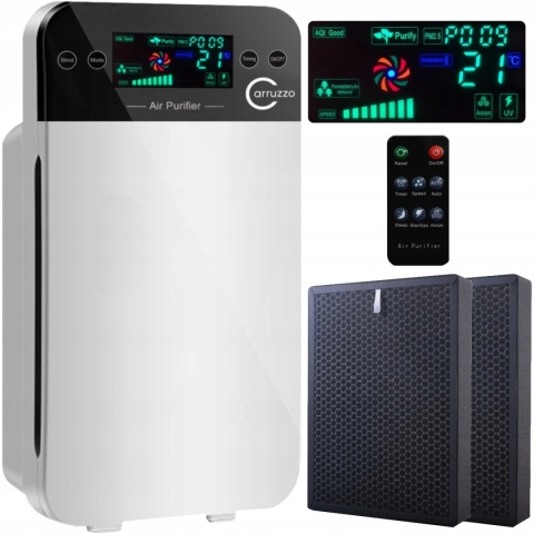 Oczyszczacz Powietrza Carruzzo Healthy Air 7W1 Z Jonizacją I Timerem