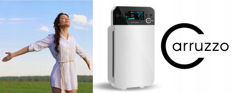 Oczyszczacz Powietrza Carruzzo Healthy Air 7W1 Z Jonizacją I Timerem