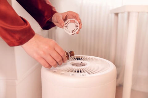 Oczyszczacz Powietrza Honeywell Hpa830we4 Hepa 99,97% Aroma Tryb Nocny
