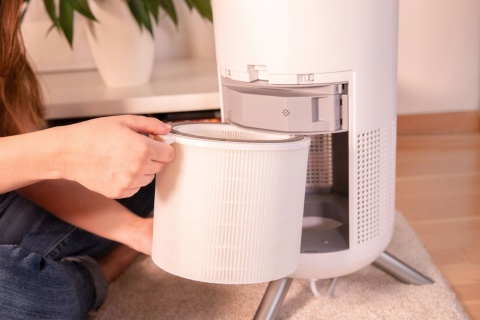 Oczyszczacz Powietrza Honeywell Hpa830we4 Hepa 99,97% Aroma Tryb Nocny