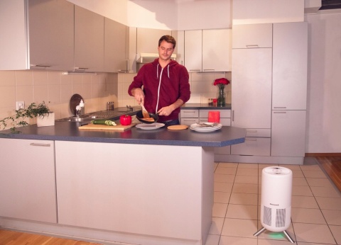 Oczyszczacz Powietrza Honeywell Hpa830we4 Hepa 99,97% Aroma Tryb Nocny