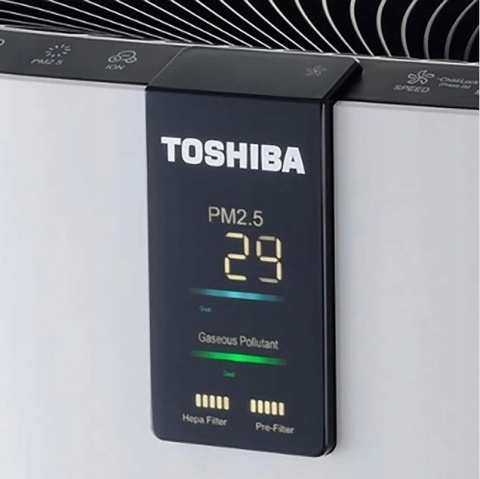 Oczyszczacz Powietrza Toshiba Caf-Z123xpl Jonizacja, Hepa, Ciche Działanie