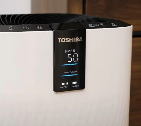 Oczyszczacz Powietrza Toshiba Caf-Z123xpl Jonizacja, Hepa, Ciche Działanie