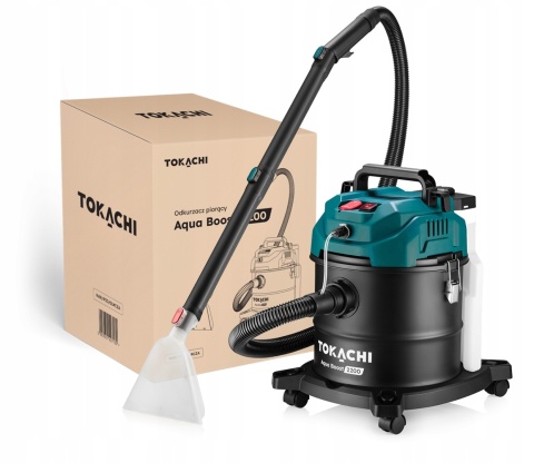 Odkurzacz piorący Tokachi Aqua Boost 2200W 4w1 z filtrem HEPA 20L