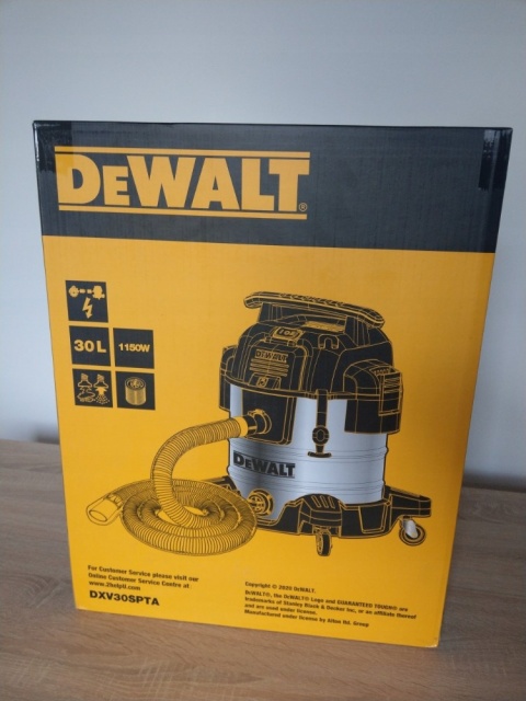 Odkurzacz przemysłowy DeWalt DXV30SPTA 1150W 30L mokro-sucho 230V