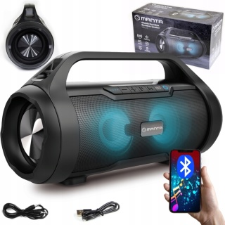 Przenośny Głośnik Bluetooth Manta SPK215, 30W, IPX5, TWS, USB, FM