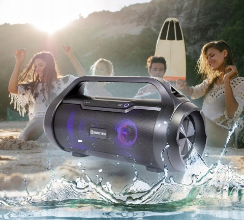 Przenośny Głośnik Bluetooth Manta SPK215, 30W, IPX5, TWS, USB, FM