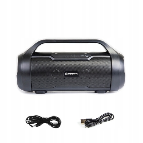 Przenośny Głośnik Bluetooth Manta SPK215, 30W, IPX5, TWS, USB, FM