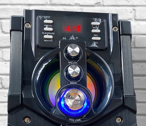Przenośny Głośnik Bluetooth PartyTech KEG Pro 800W z Mikrofonem Karaoke