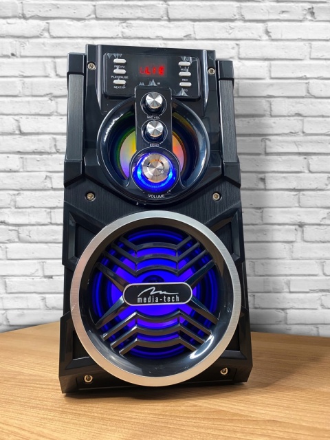 Przenośny Głośnik Bluetooth PartyTech KEG Pro 800W z Mikrofonem Karaoke