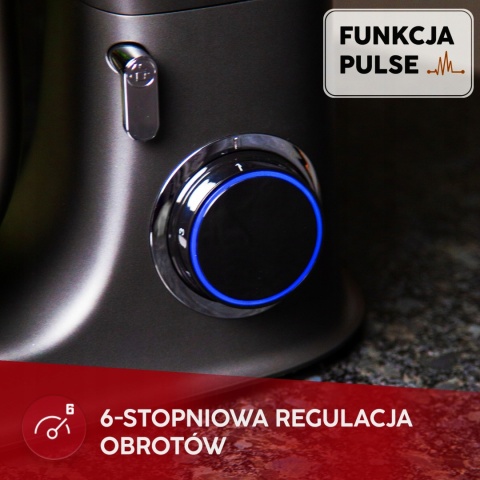 Robot Planetarny MPM MRK-20 2600W z 2 miskami i 6-stopniową regulacją