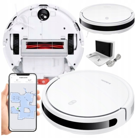 Robot odkurzający Xiaomi Mi Vacuum Mop - 4000Pa, 110 min, głosowe sterowanie