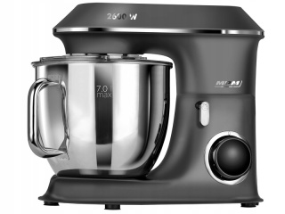 Robot planetarny MPM MRK-20, 2600W, 2 misy 7L, 6 prędkości, Turbo