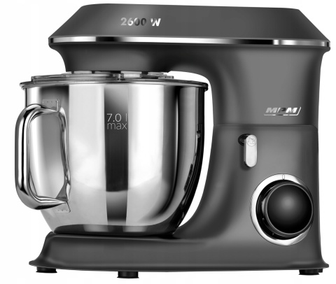Robot planetarny MPM MRK-20, 2600W, 2 misy 7L, 6 prędkości, Turbo