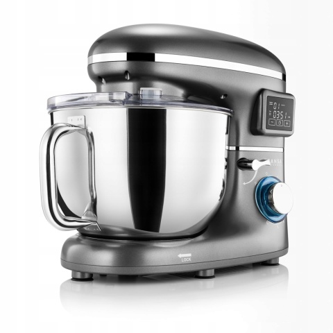 Robot planetarny z podgrzewaną misą 6L 3000W - SilverHot Chef