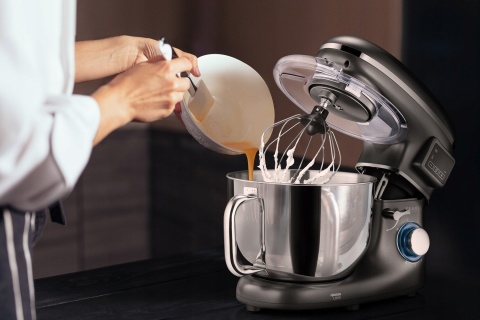 Robot planetarny z podgrzewaną misą 6L 3000W - SilverHot Chef