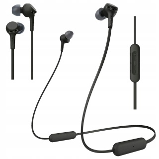 Bezprzewodowe Słuchawki Sony WI-XB400 Extra Bass, Bluetooth 15h, Czarny