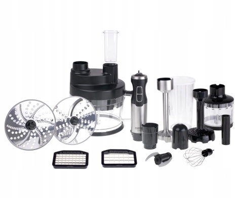 Blender Ręczny Camry CR4623 1600W z Trzepaczką i Akcesoriami TURBO