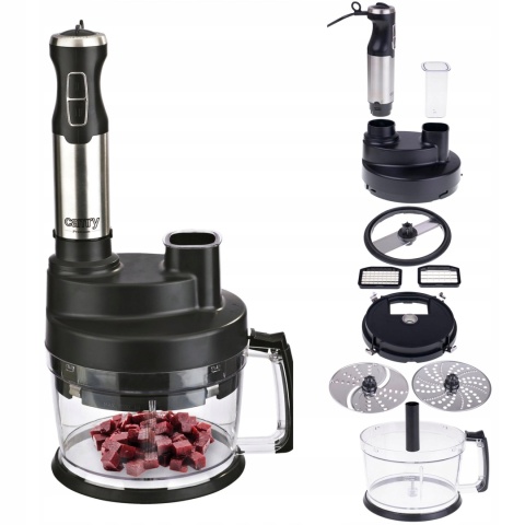 Blender Ręczny Camry CR4623 1600W z Trzepaczką i Akcesoriami TURBO