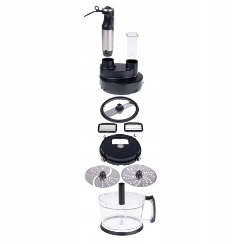 Blender Ręczny Camry CR4623 1600W z Trzepaczką i Akcesoriami TURBO