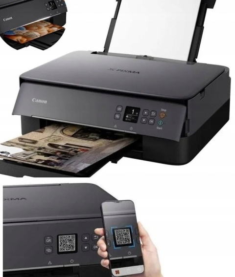 Drukarka Wielofunkcyjna Canon Ts5350a 3W1 Atramentowa Wifi, Druk Dwustronny