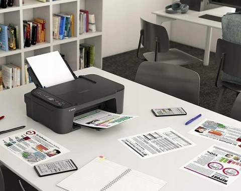 Canon Pixma TS3450 - Wielofunkcyjna Drukarka, Skaner, Kopiarka WIFI z Tuszami