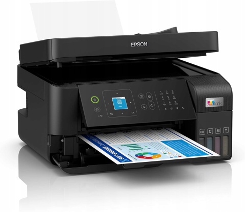 Epson EcoTank ET-4810 - Wielofunkcyjna Drukarka z Wi-Fi i Faksowaniem