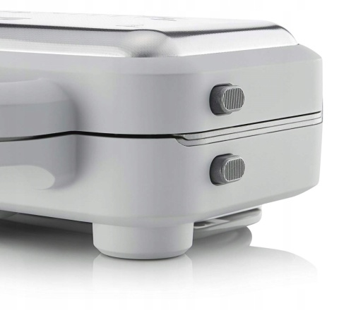 Gofrownica Breville DuraCeramic VST072X 850W - Srebrne Kwadratowe Gofry