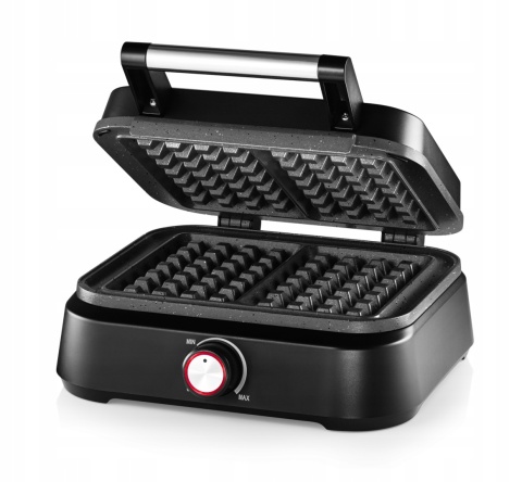 Gofrownica Mozano XXL 2200W - Duże chrupiące gofry w marmurkowej powłoce