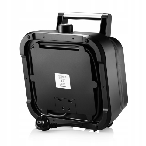 Gofrownica Mozano XXL 2200W - Duże chrupiące gofry w marmurkowej powłoce
