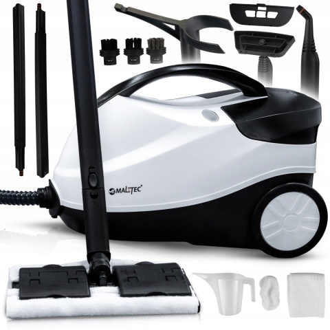 Parownica 5w1 Maltec HDS7000W-PRO 2000W z akcesoriami do czyszczenia