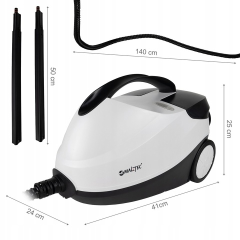 Parownica 5w1 Maltec HDS7000W-PRO 2000W z akcesoriami do czyszczenia
