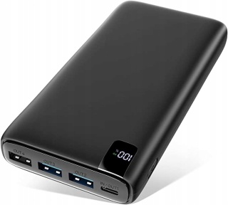 Powerbank 26800mAh 18W PD QC 3.0 USB-C 4x Szybkie Ładowanie LCD