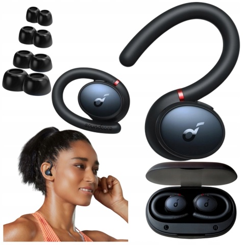 Słuchawki Douszne Soundcore Sport X10 Bezprzewodowe, Bluetooth 5.2, IPX7