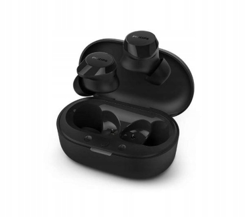 Słuchawki bezprzewodowe Philips TWS Bluetooth 5.3 z mikrofonem czarne