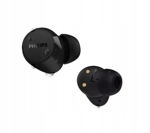 Słuchawki bezprzewodowe Philips TWS Bluetooth 5.3 z mikrofonem czarne