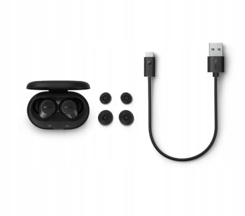 Słuchawki bezprzewodowe Philips TWS Bluetooth 5.3 z mikrofonem czarne