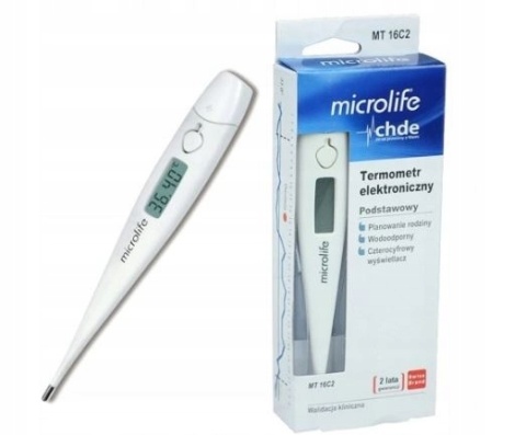 Termometr owulacyjny Microlife MT16C2 - Biały, Precyzyjny, LCD