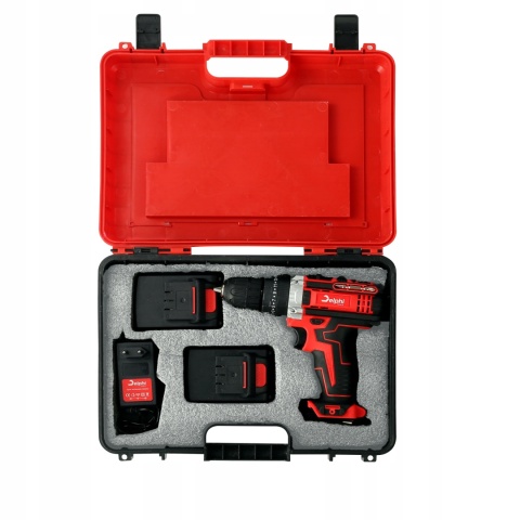 Udarowa Wiertarko-Wkrętarka 20V 2Xaku Delphi Tools Z Walizką I Akcesoriami