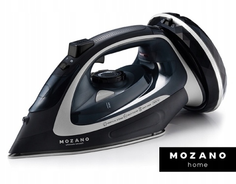 Żelazko bezprzewodowe Mozano Ultimate Smooth 2600W z ceramiczną stopą