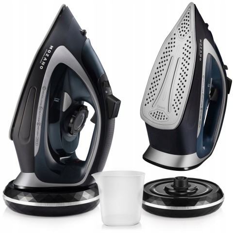 Żelazko bezprzewodowe Mozano Ultimate Smooth 2600W z ceramiczną stopą