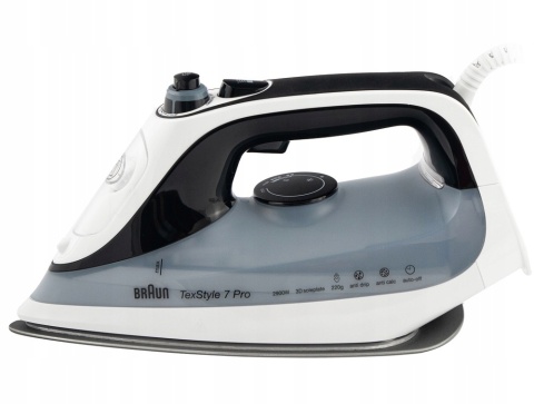 Żelazko parowe Braun SI7149WB TexStyle 7 Pro 2900W z FreeGlide 3D