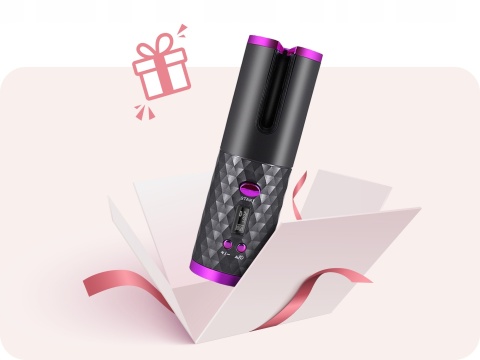 AUTOMATYCZNA OBROTOWA LOKÓWKA FALOWNICA DO STYLIZACJI WŁOSÓW LCD TIMER LOKI