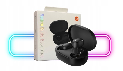 BEZPRZEWODOWE SŁUCHAWKI DOKANAŁOWE DOUSZNE BLUETOOTH 5.2 Z MIKROFONEM ANC