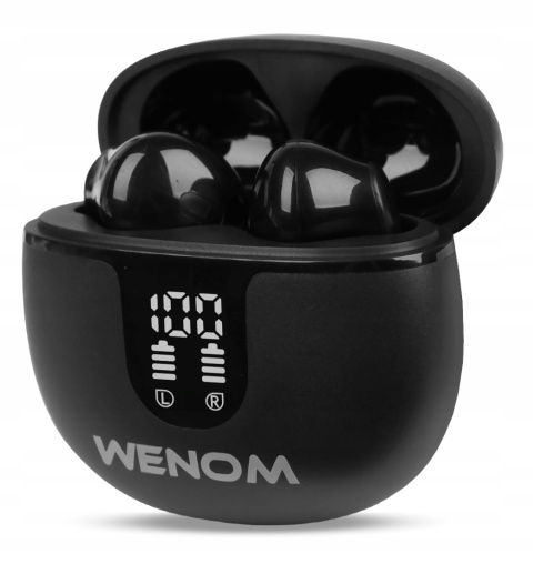 BEZPRZEWODOWE SŁUCHAWKI DOKANAŁOWE WENOM WGM 14 PRO TWS DOSKONAŁE DO SPORTU