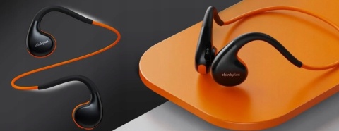 BEZPRZEWODOWE SŁUCHAWKI PRZEWODNICTO KOSTNE LENOVO X7 IDEALNE DO BIEGANIA