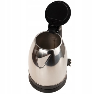 CZAJNIK ELEKTRYCZNY BEZPRZEWODOWY 2 STAL INOX 1500w duży srebrny