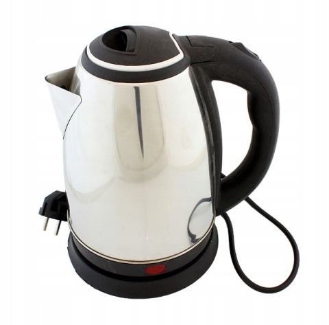 CZAJNIK ELEKTRYCZNY BEZPRZEWODOWY 2 STAL INOX 1500w duży srebrny