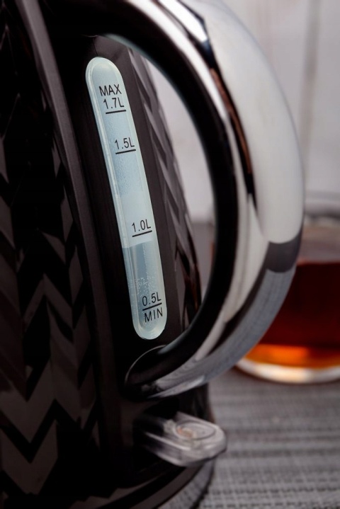 CZAJNIK ELEKTRYCZNY BEZPRZEWODOWY ELDOM C265 1,7L STYLOWY ELEGANCKI CZARNY